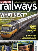 Modern Railways (UK) omslag