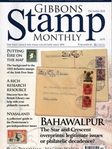 Gibbons Stamp Monthly (UK) omslag