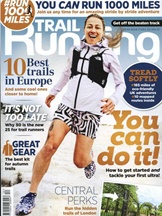 Trail Running Magazine (UK) omslag