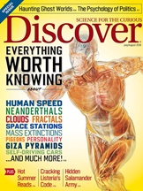 Discover Magazine omslag