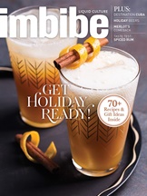 Imbibe Magazine omslag