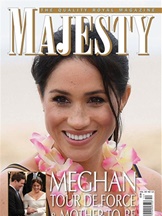 Majesty (UK) omslag