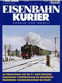 Eisenbahnkurier (DE) omslag