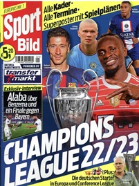 Sport Bild Champ League (DE) omslag