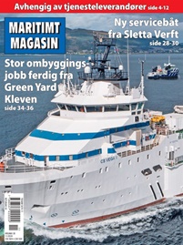 Maritimt Magasin omslag