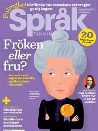 Språktidningen omslag