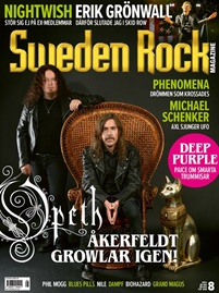 Sweden Rock Magazine omslag