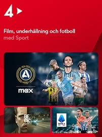 TV4 Play Sport omslag