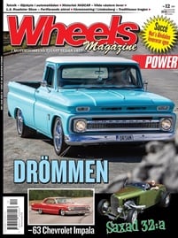 Wheels Magazine omslag