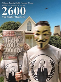 2600, The Hacker Quarterly omslag