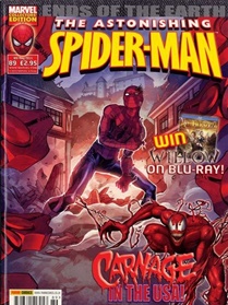 Astonishing Spider Man omslag