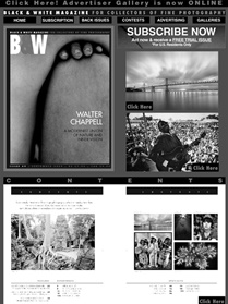 Black & White Magazine omslag