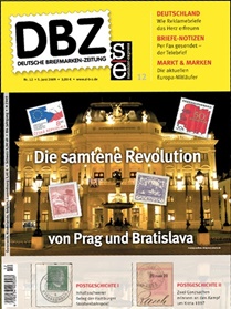 Dbz Deutsche Briefmarken-zeitung omslag