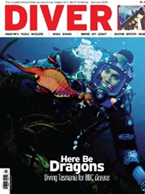 Diver Magazine omslag