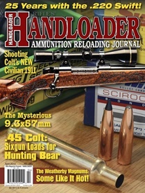 Handloader Magazine omslag