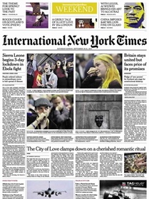 International New York Times omslag