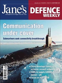 Jane´s Defence Weekly omslag