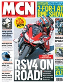 Motorcycle News omslag