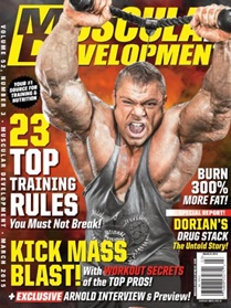 Muscular Development Magazine omslag
