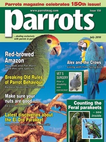 Parrots Magazine omslag