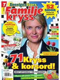 Sveriges Stora Familjekryss omslag