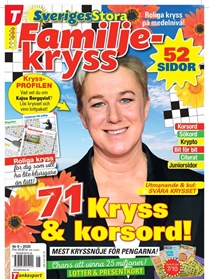 Sveriges Stora Familjekryss omslag