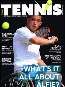 Tennis Magazine omslag