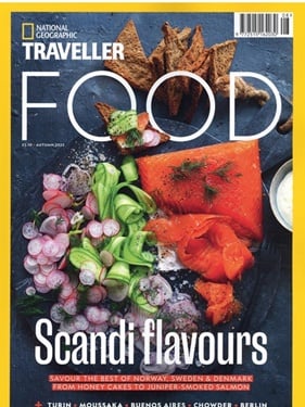 Nat Geo Travel Food (UK) omslag