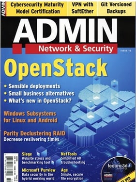 Admin Magazine (UK) omslag