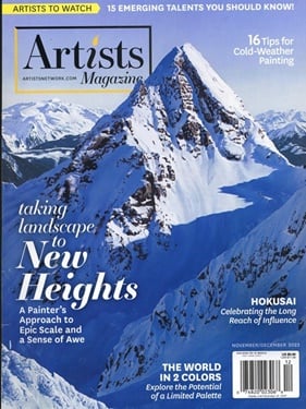 The Artists Magazine (US) omslag