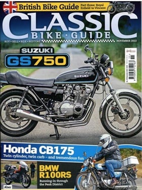 Classic Bike Guide-cbg (UK) omslag