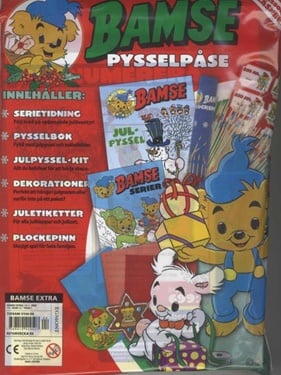 Bamse Extra Pysselpåse omslag