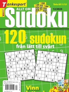 Allt Om Sudoku omslag