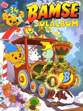 Bamse Julalbum omslag