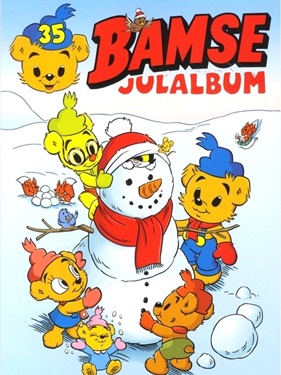 Bamse Julalbum omslag