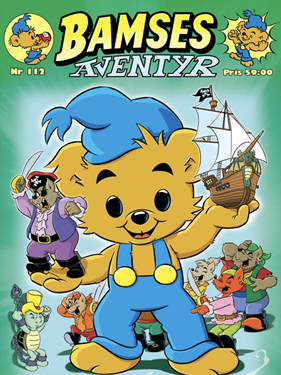 Bamses Äventyr omslag