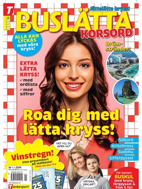 Buslätta Korsord omslag