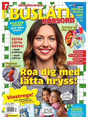 Buslätta Korsord omslag