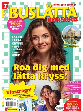 Buslätta Korsord omslag