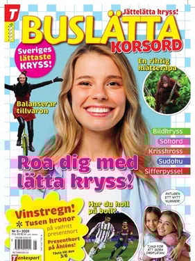 Buslätta Korsord omslag