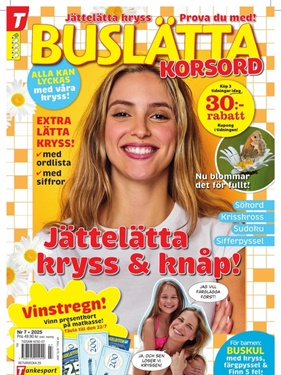 Buslätta Korsord omslag