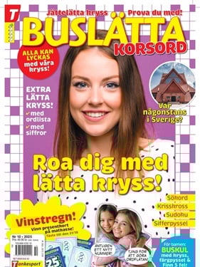 Buslätta Korsord omslag