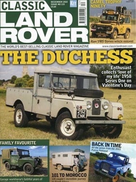 Classic Land Rover (UK) omslag