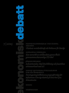 Ekonomisk Debatt omslag