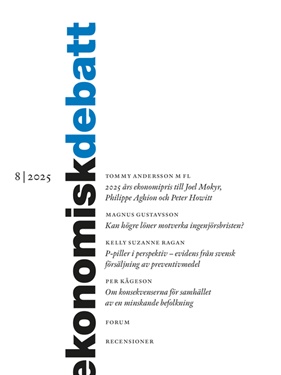 Ekonomisk Debatt omslag