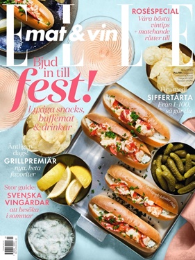 ELLE mat & vin omslag