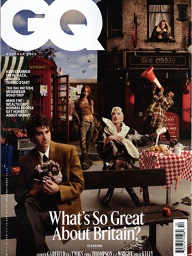 GQ (UK) omslag