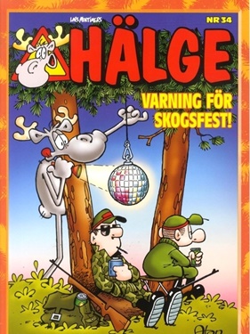 Hälge Julalbum omslag