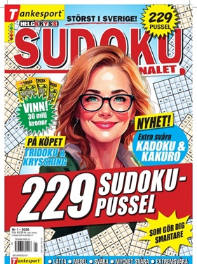 Helgkryss Sudoku omslag