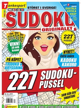 Helgkryss Sudoku omslag